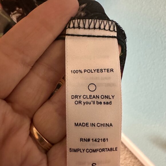 O-18 LuLaRoe Kimono with Fringe Sz S - Picture 6 of 6